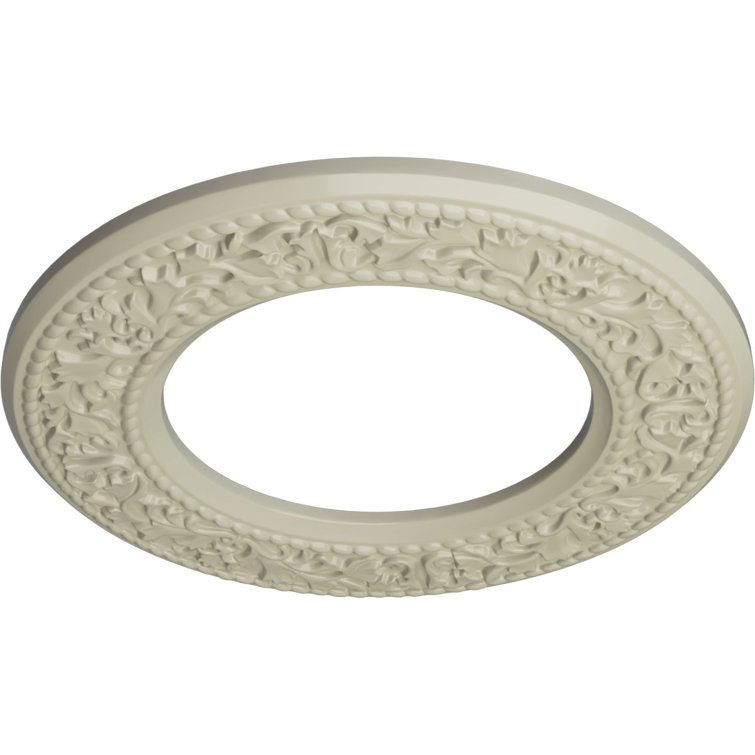 Clear Yellow Polyurethane Blackthorn Ceiling Medallion
