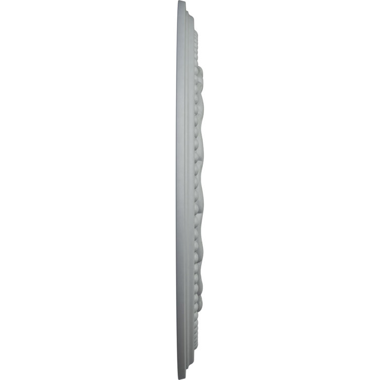Primed White Urethane Federal Ceiling Medallion