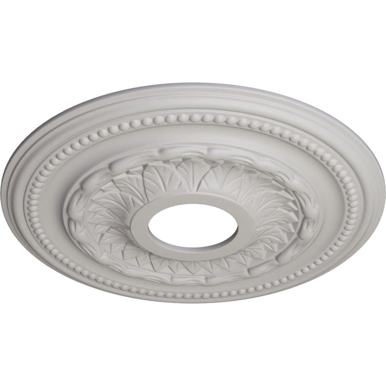 Ultra Pure White Decorative Ceiling Medallion 15.75"