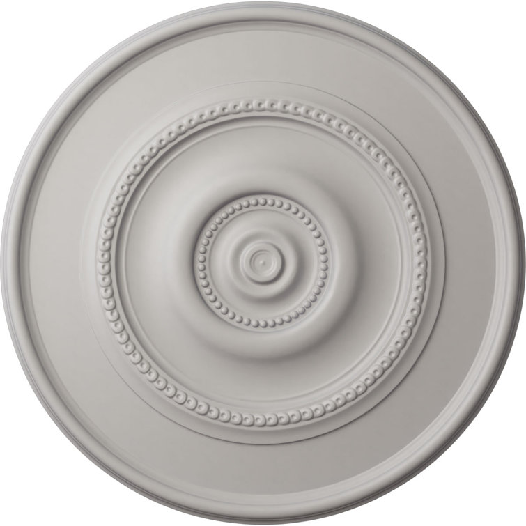 Ultra Pure White Traditional Ceiling Medallion