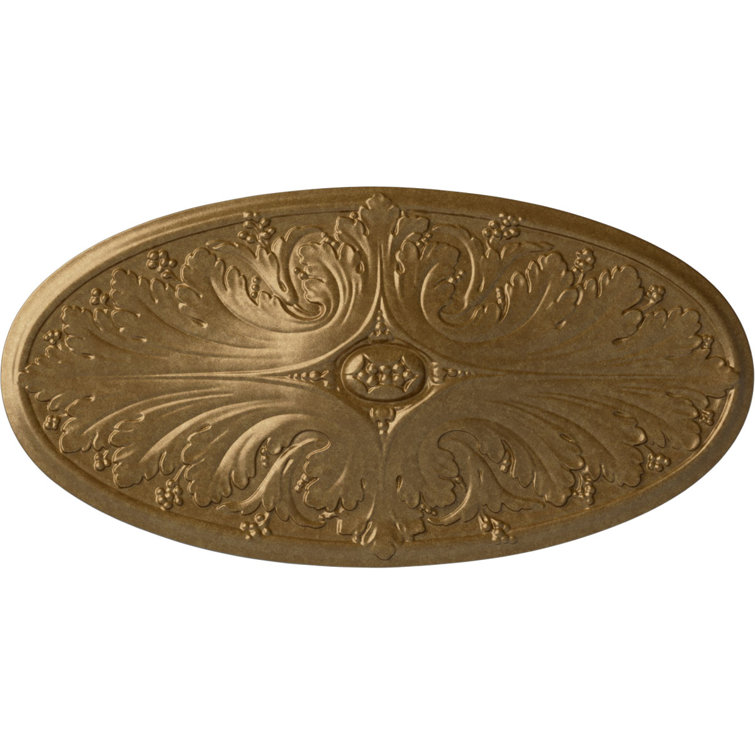 Madrid Pale Gold Urethane Ceiling Medallion