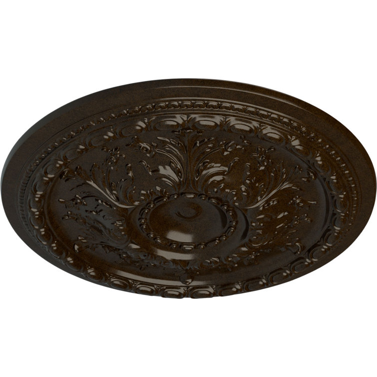 Bronze 28" Hand Carved Ceiling Medallion