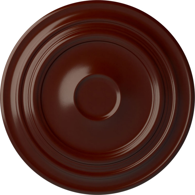 Giana Brushed Mahogany Urethane Ceiling Medallion 32.63"