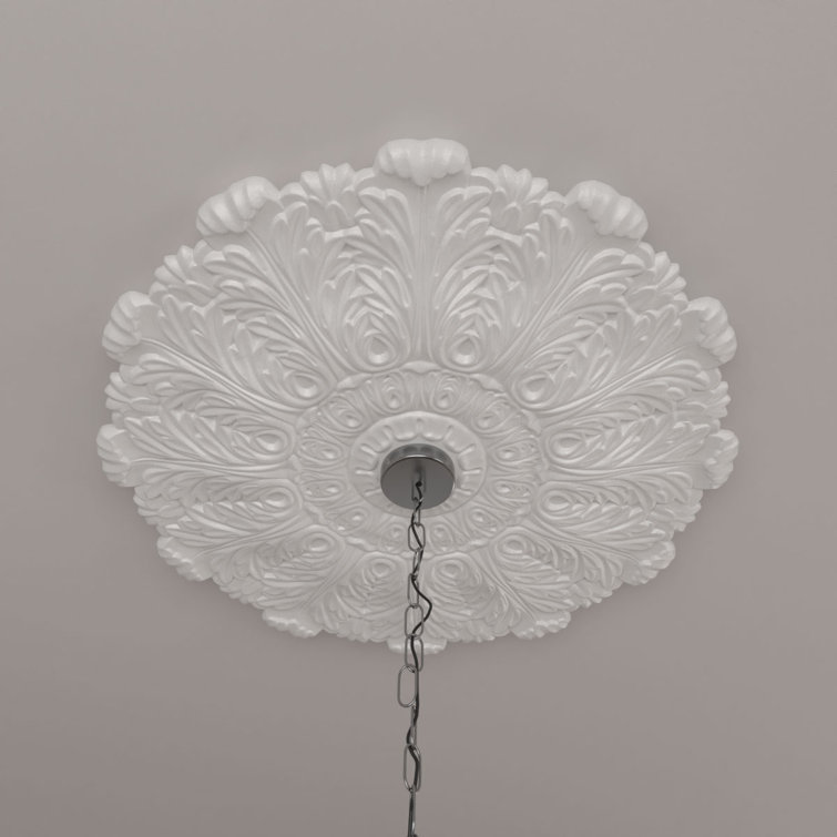 Durham 31" Primed Urethane Decorative Ceiling Medallion
