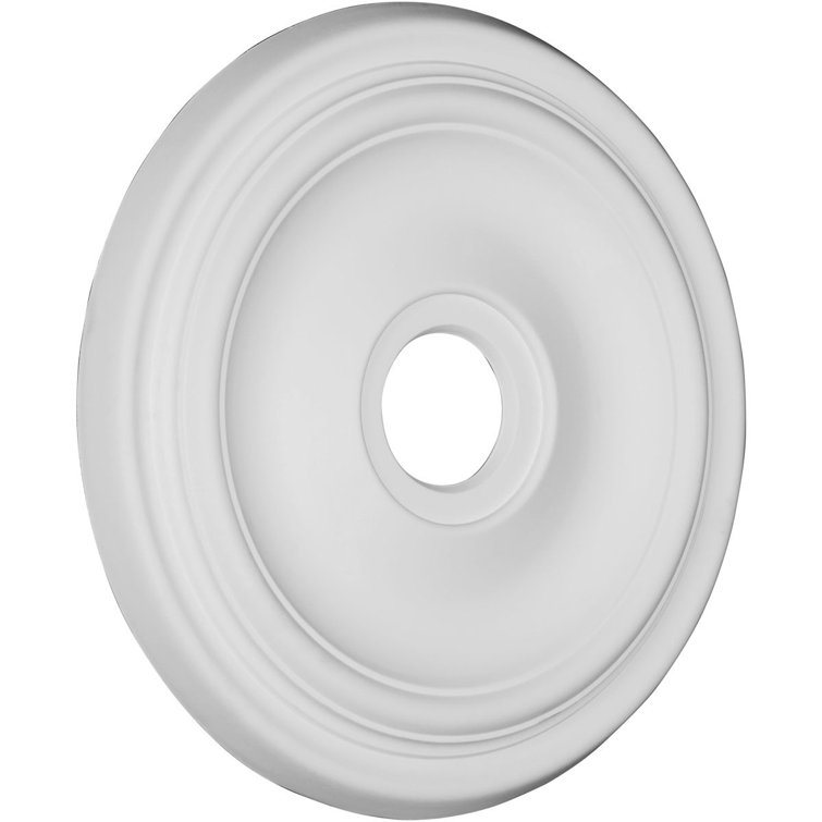 Primed White Polyurethane Circular Ceiling Medallion
