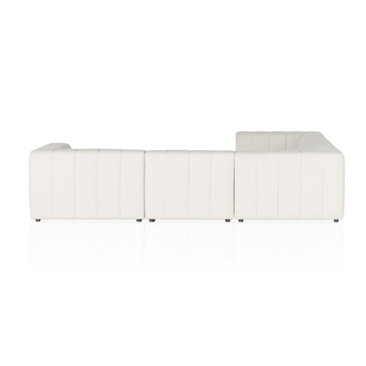 Fayette Cloud Tufted 5-Piece L-Shaped Modular Sectional