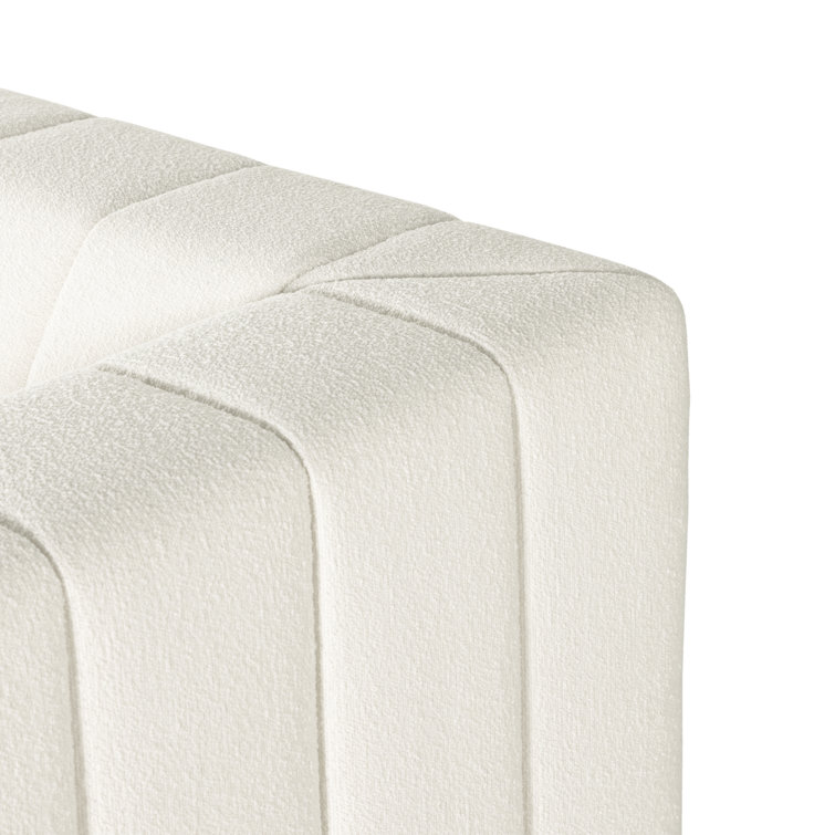 Fayette Cloud Tufted 5-Piece L-Shaped Modular Sectional