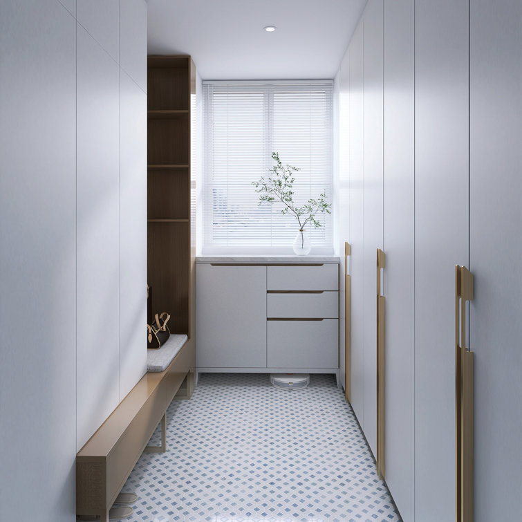 Natural White and Blue Marble Mosaic Tile
