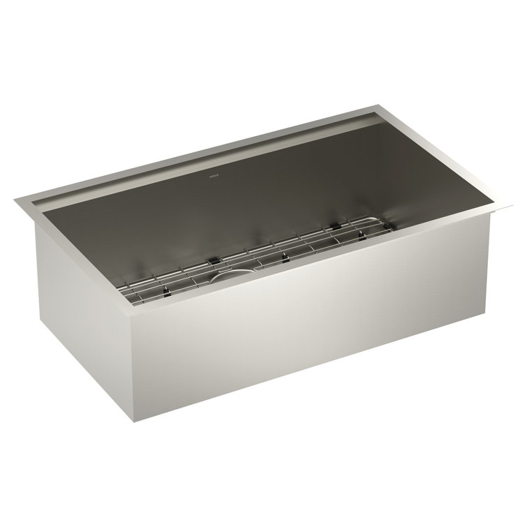 Luxe Chef 32" Stainless Steel Undermount Single Bowl Workstation Sink
