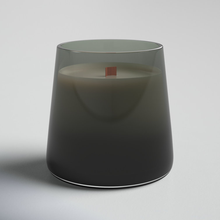Gray Cedar Leaf and Hinoki Cypress Scented Jar Candle