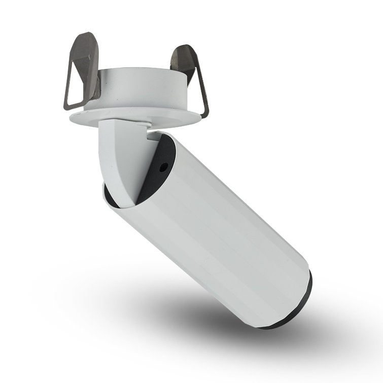 White Adjustable LED Flush Mounted Spotlight