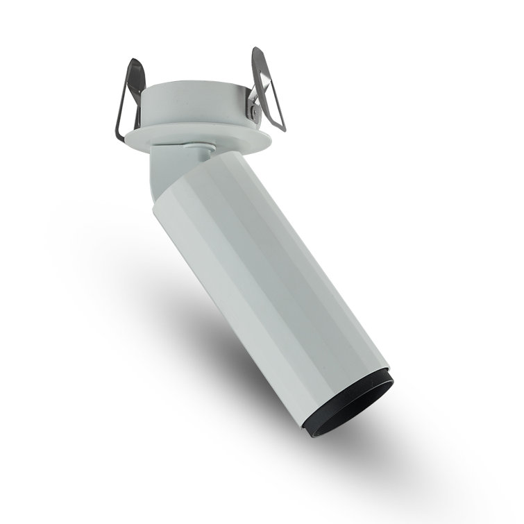 White Adjustable LED Flush Mounted Spotlight