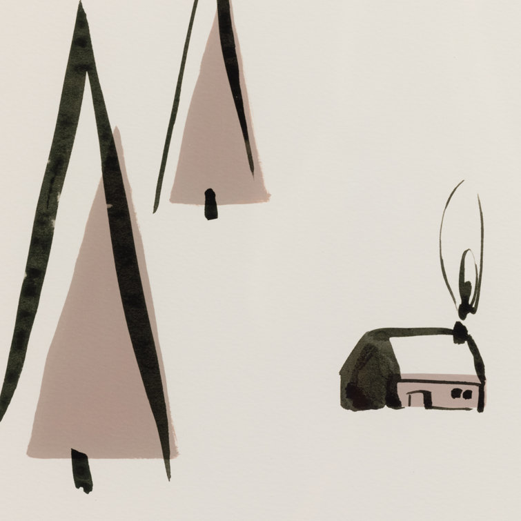 " Serene Woods " by Jess Engle Painting Print