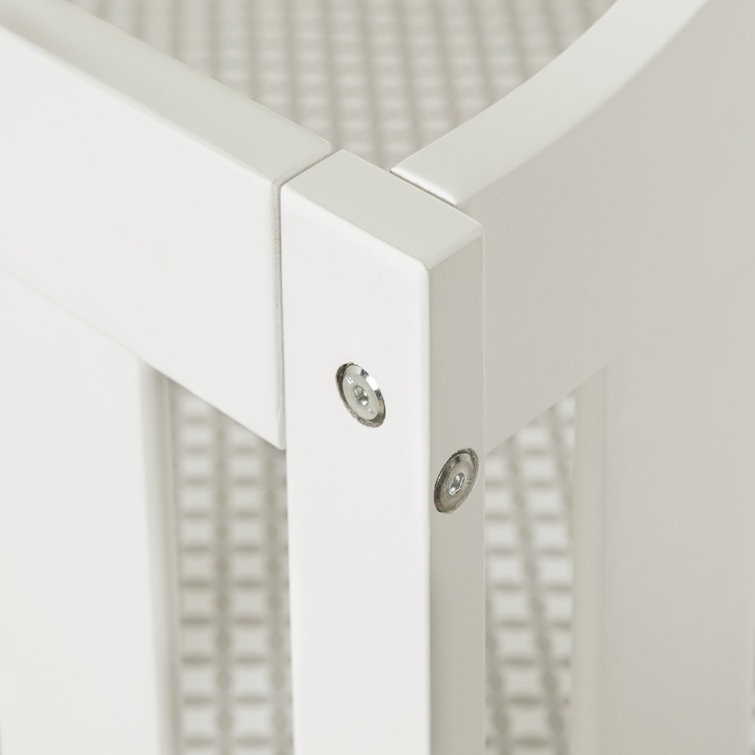 Soft Gray Laminated Particleboard Changing Table Dresser with Drawers
