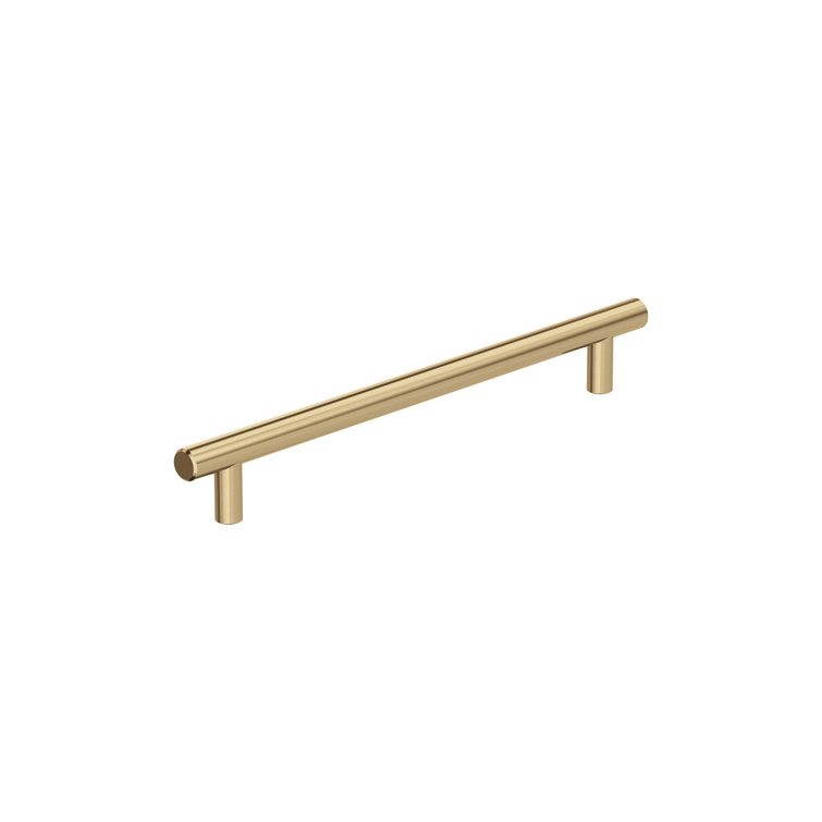 18" Champagne Bronze Modern Bar Pull with Mounting Hardware