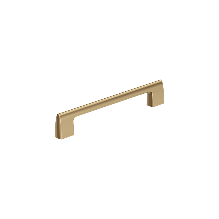 Modern Champagne Bronze 5-1/16" Bar Cabinet Pull