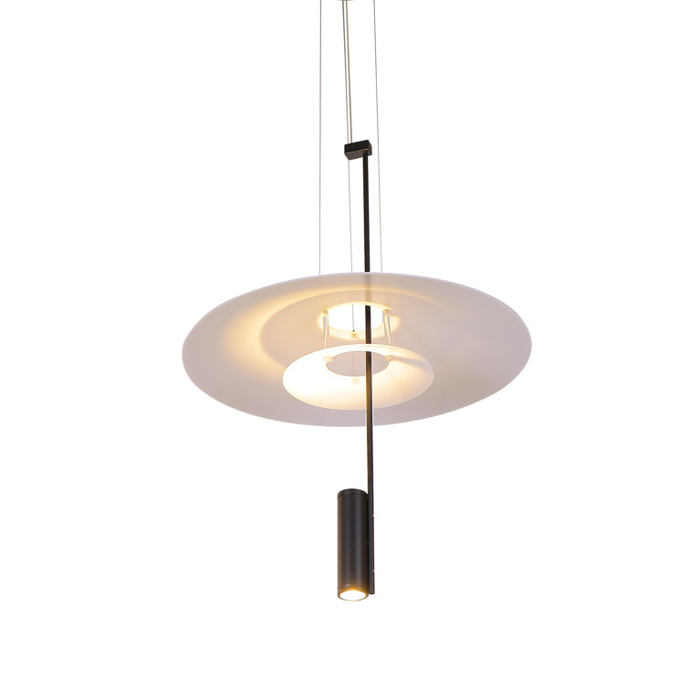 Positano 20" Matte Black LED Pendant Light