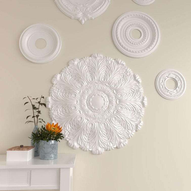 Durham 31" Primed Urethane Decorative Ceiling Medallion