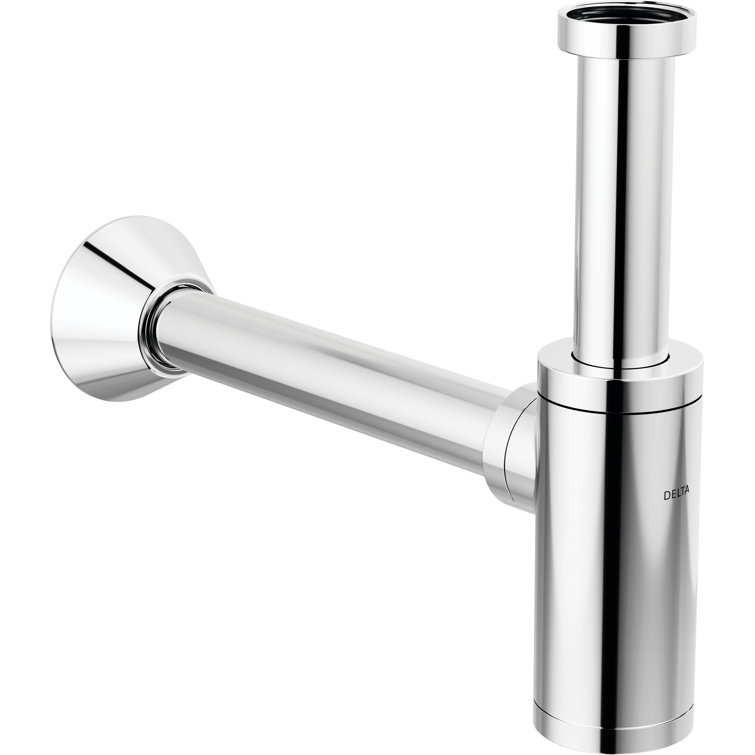 Chrome Brass Bathroom Sink Bottle Trap