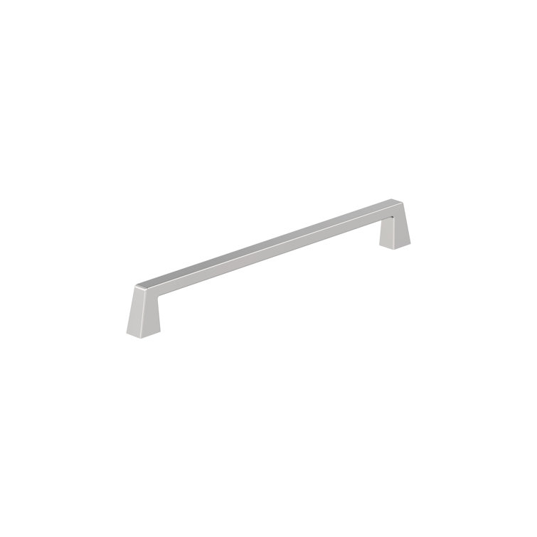 Polished Chrome 12" Modern Appliance Pull with Mounting Hardware