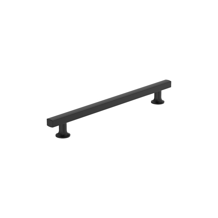 Matte Black 3-3/4 Inch Center-to-Center Bar Pull