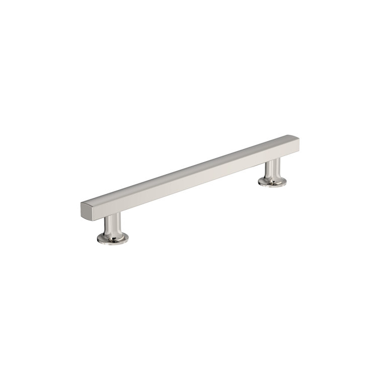Polished Nickel 3-3/4 Inch Modern Bar Pull