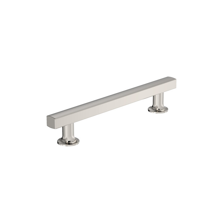 Polished Nickel 3-3/4 Inch Modern Bar Pull