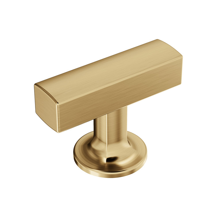 Champagne Bronze 1-3/4" Modern T-Handle Knob
