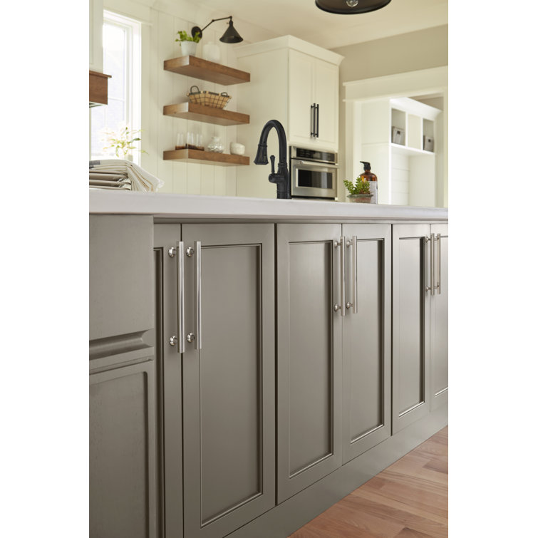 Polished Nickel 3-3/4 Inch Modern Bar Pull