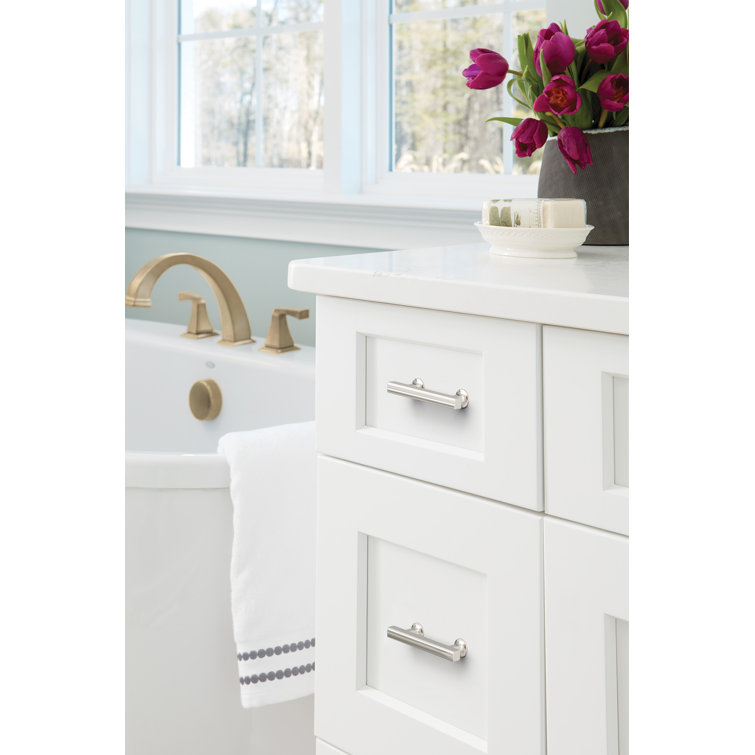 Polished Nickel 3-3/4 Inch Modern Bar Pull