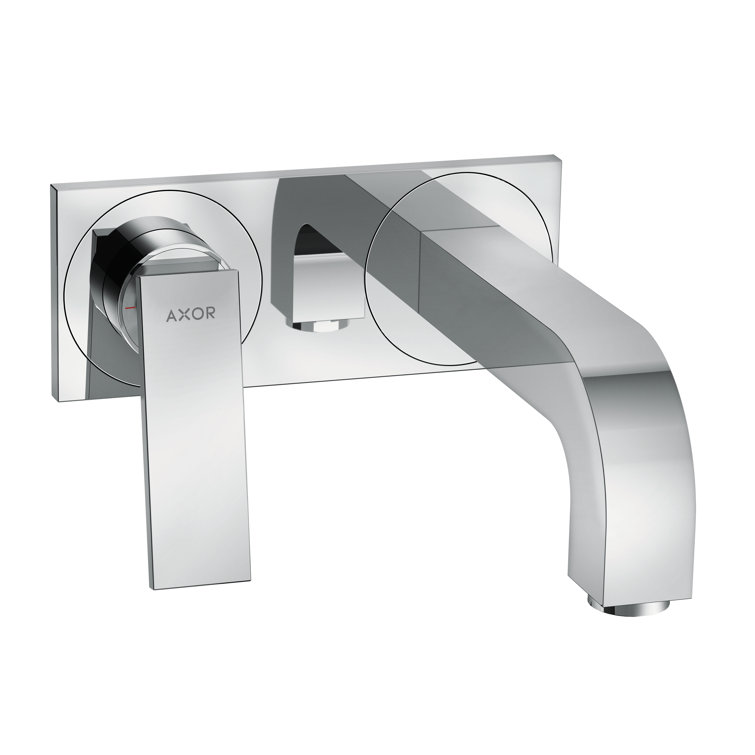 Axor Chrome Wall Mounted Single-Handle Bathroom Faucet