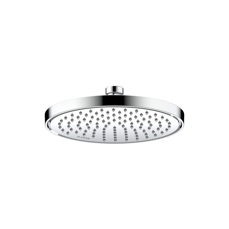 Chrome Rain Wall Mounted Shower Head