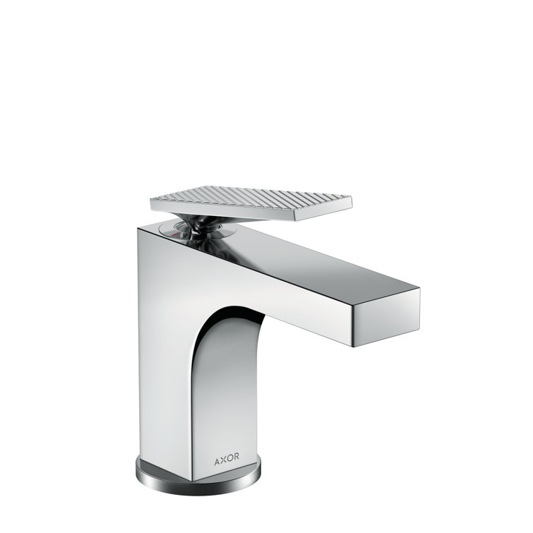 Axor Citterio Chrome Single Hole Bathroom Faucet with Drain Assembly