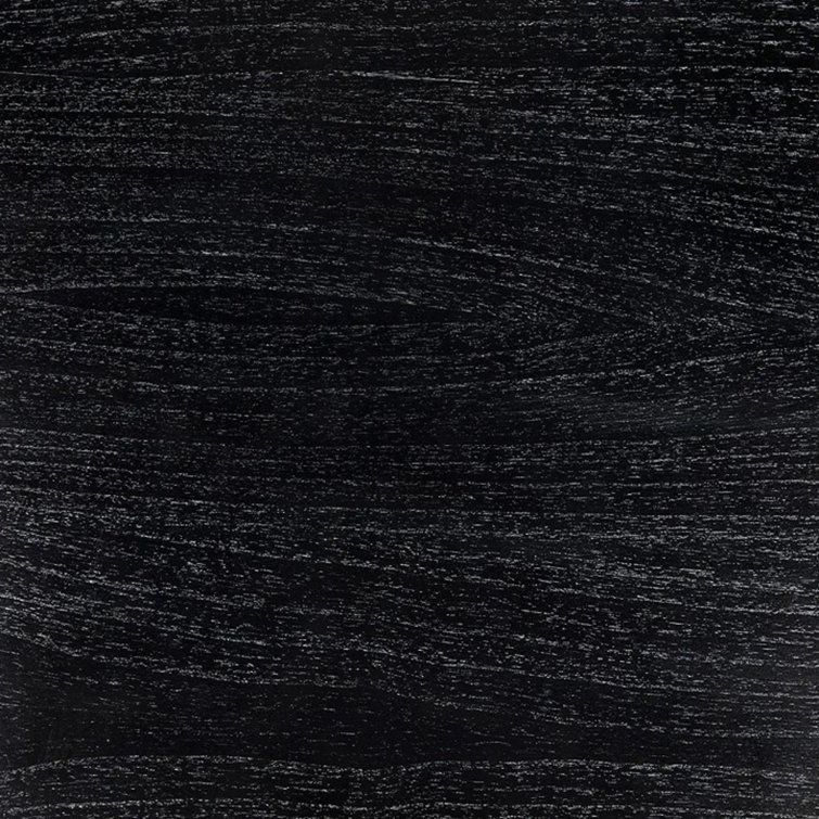 Noir Rennie Classic 45'' Black Wood Desk