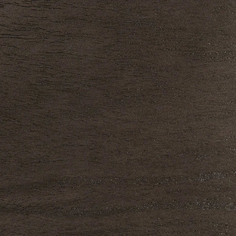 Lilly Dark Wood Scalloped Edge Coffee Table