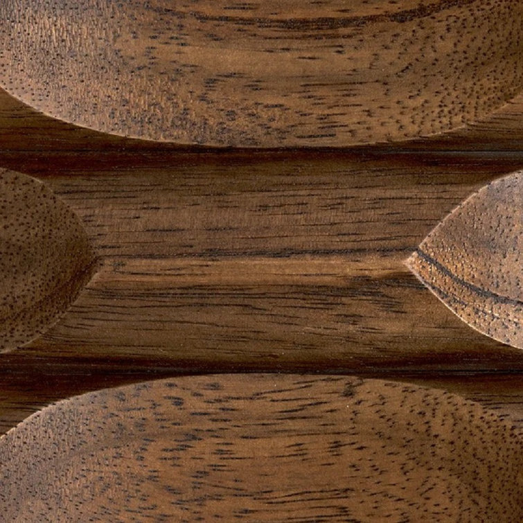 Scandinavian Noir 3-Drawer Sideboard in Dark Walnut