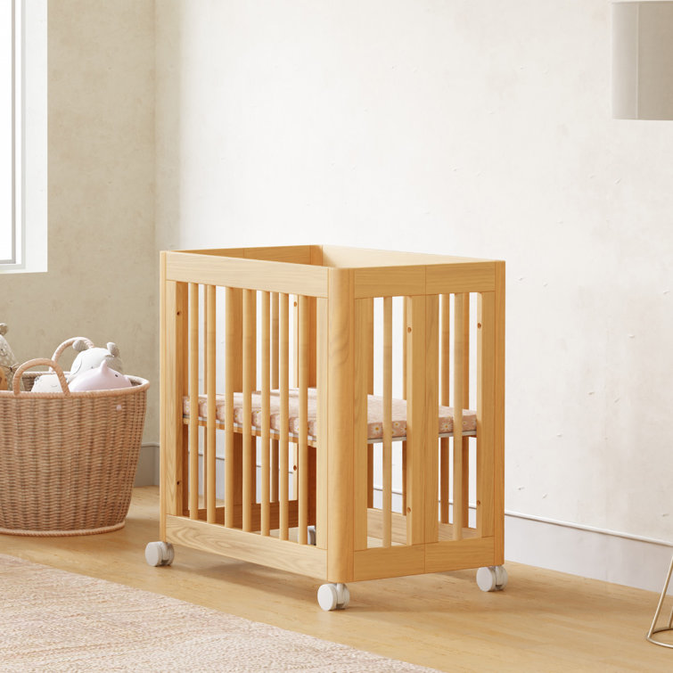 Natural Pine 8-in-1 Convertible Crib with Conversion Kits