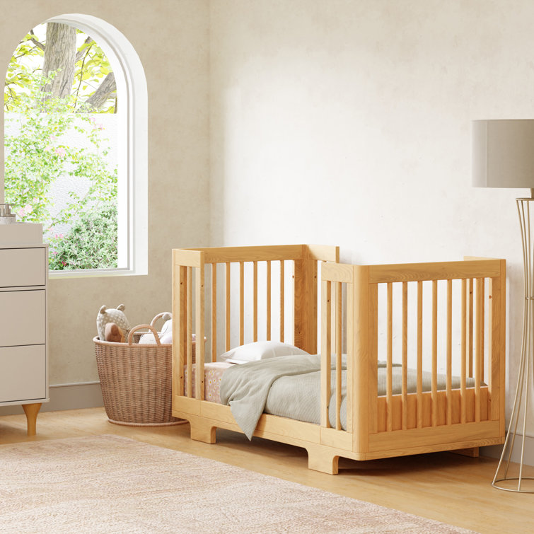 Natural Pine 8-in-1 Convertible Crib with Conversion Kits
