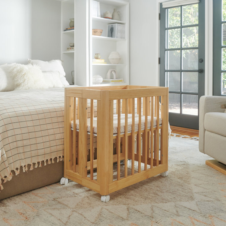 Natural Pine 8-in-1 Convertible Crib with Conversion Kits