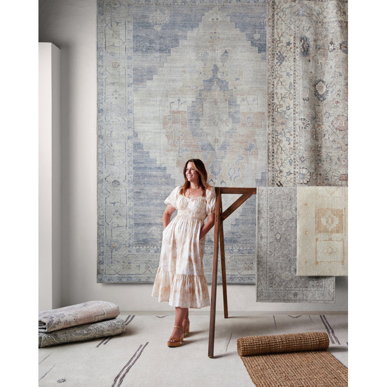 Handmade Flat Woven Ivory Sheepskin Reversible Rug 6' x 9'