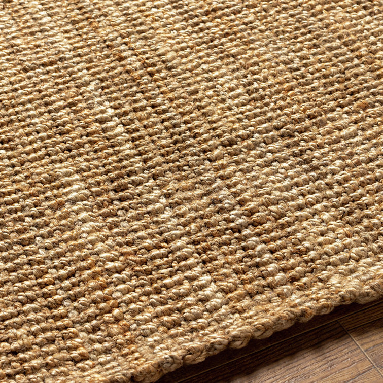 Handmade Flat Woven Ivory Sheepskin Reversible Rug 6' x 9'