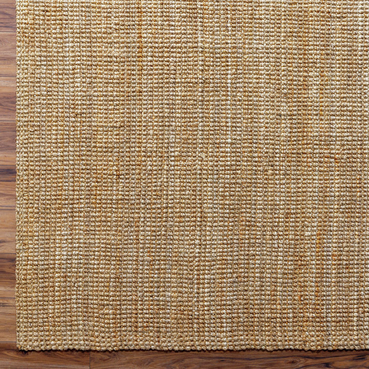 Handmade Flat Woven Ivory Sheepskin Reversible Rug 6' x 9'