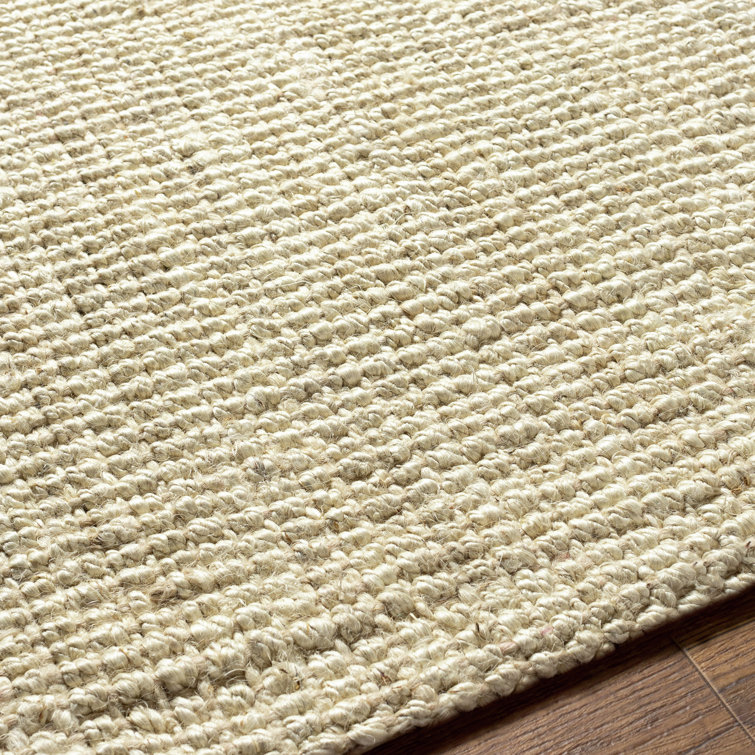 Calla Ivory Handwoven Jute 7'6" x 9'6" Area Rug