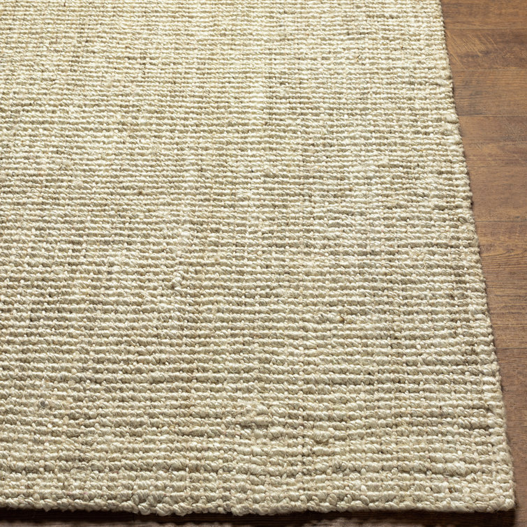 Calla Ivory Handwoven Jute 7'6" x 9'6" Area Rug