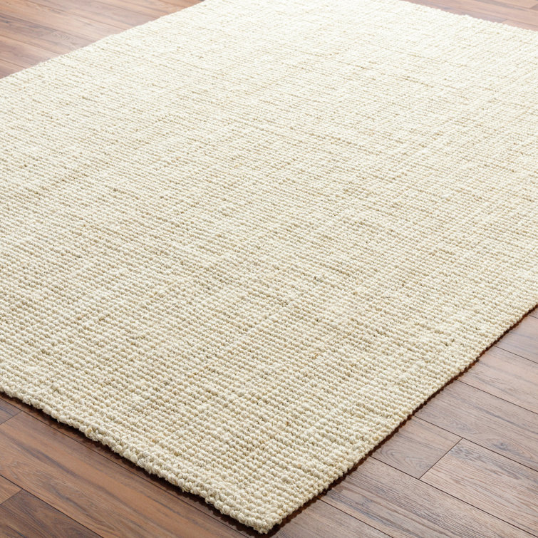 Calla Ivory Handwoven Jute 7'6" x 9'6" Area Rug