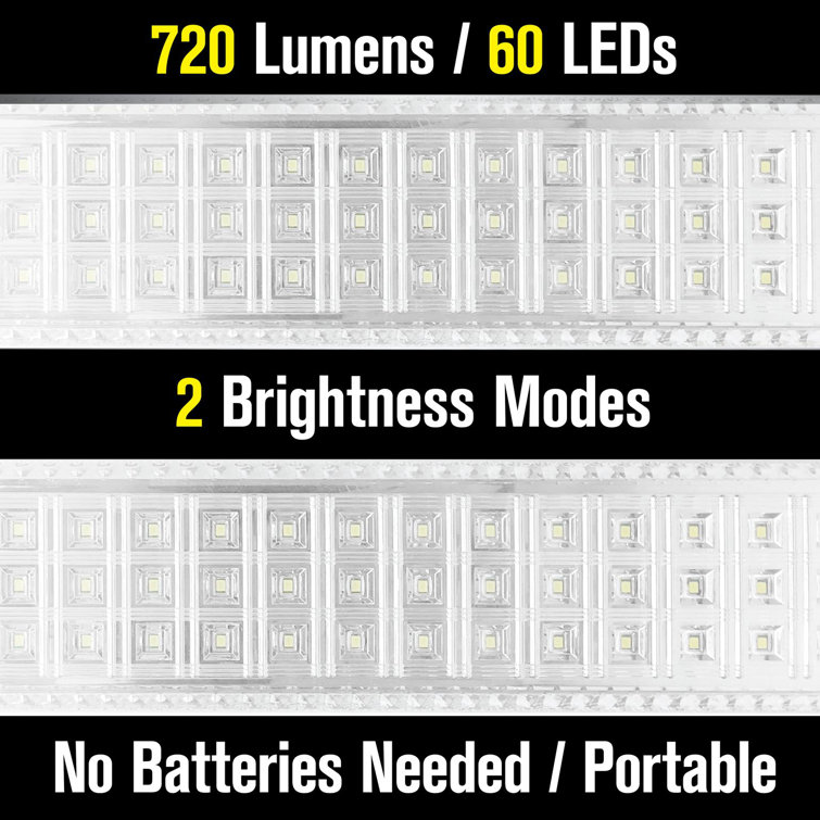 Bell+Howell 720-Lumens Rechargeable LED Light Bar with Stand