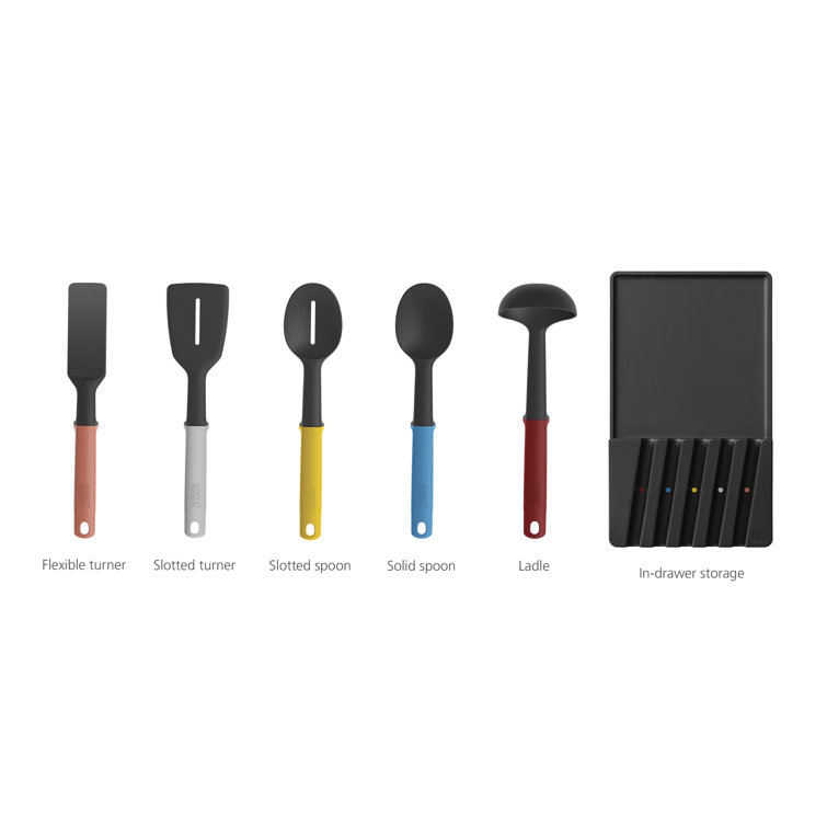 Joseph Joseph Elevate 5-Piece In-Drawer Utensil Set