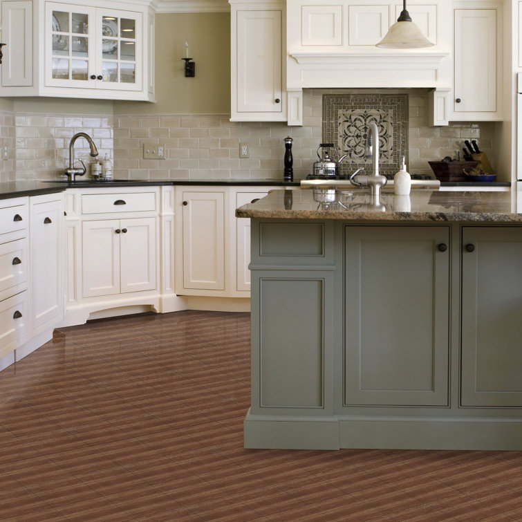 Medium Oak 12"x12" Peel & Stick Vinyl Floor Tiles