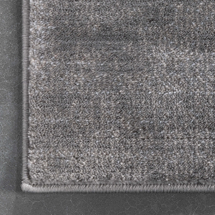 Blush Abstract Synthetic Reversible Runner Rug 2'3" x 7'3"