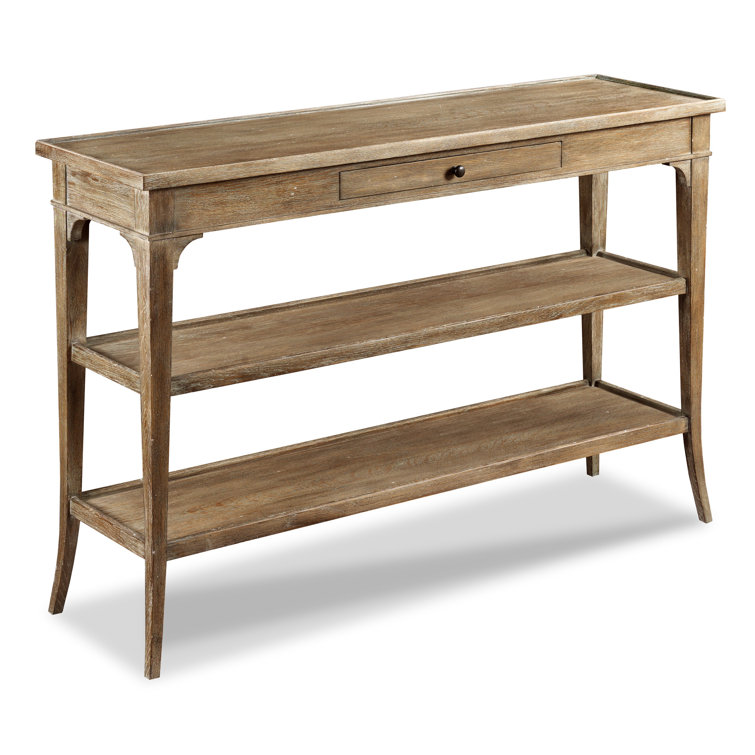 Vintage 48" Solid Wood Console Table with Storage Drawer